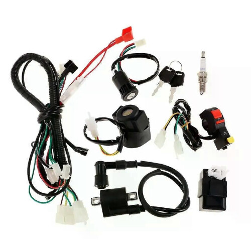 Elektriskt ledningsnät Wire Loom CDI Switch Montage för ATV 150CC 1