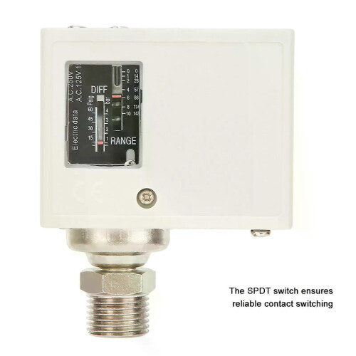 Electronic G1/2 Pressure Control Switch Anti-corrosion Water Pump Pressure Controller 24V-380V 2