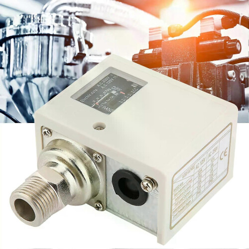 Electronic G1/2 Pressure Control Switch Anti-corrosion Water Pump Pressure Controller 24V-380V 1