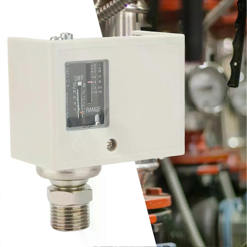 Electronic G1/2 Pressure Control Switch Anti-corrosion Water Pump Pressure Controller 24V-380V