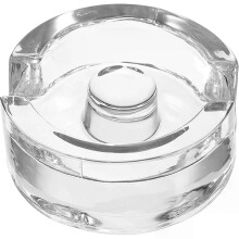 Gefermenteerde glazen zware stenen augurkenpot, potgewichten, deksels van doorzichtige weckpotten, fermentatiegewichten