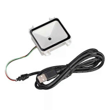 Inbyggd 2D streckkodsläsare USB QR streckkodsläsare RS232 TTL Interface Kiosk Liten fast installation