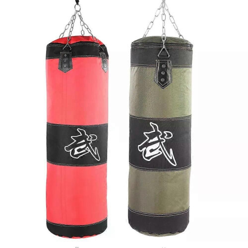Empty Training Boxing Hook Kick Sandbag Fight Karate Punch Punching Sand Bag Sandbag