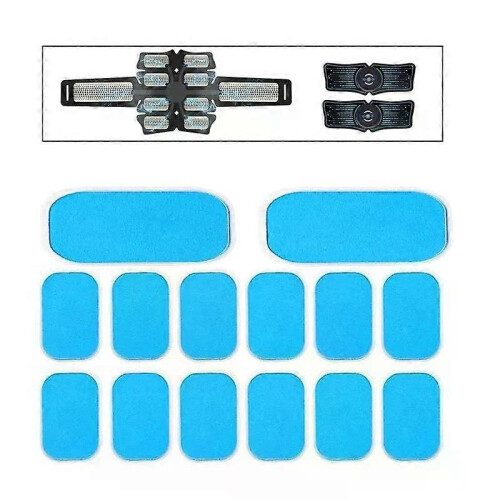Coussin de remplacement pour EMS Abs, autocollant hydrogel, coussin de massage, stimulateur musculaire,