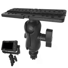 Support de montage pivotant pour détecteur de poissons, GPS, électronique, plaque de montage pour détecteur