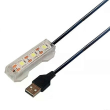 Fish Tank Light Plast Små Aquarium Plants Light USB LED Desktop Fish Tank Lamp Aquarium Landscape