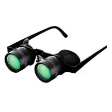 Binocolo da pesca, occhiali, binocolo portatile a mani libere, telescopio con zoom 10X per la pesca