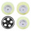 Encoder Meter Wheel Dellängd Counter Wheel 6mm Håldiameter Encoder Meter Tillbehör för räkning 1