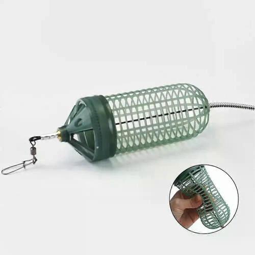 Angeln Feeder Fluoreszenz Köder Werfer Korb Feeder Halter Angeln Köder Käfig Angeln Zubehör