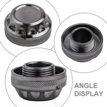 Hengelkap voor vismolen 108mm aluminiumlegering tuimelaarkap voor DAIWA spinmolen schroef vervanging