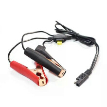 Batterij Alligator Krokodillenklem naar SAE Connector Verlengkabel 14AWG 100CM 2Pin Snelkoppeling