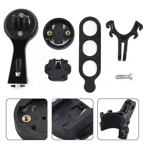 Supporto per prolunga attacco manubrio per computer da bici Garmin, affidabile in lega di alluminio, 1