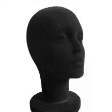 Schaum Weibliche Mannequin Kopf Puppe Barber Headset Modell Perücke Haar Display-ständer Frauen Schaum