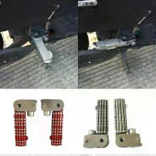 Pédale pliable pour scooter électrique Citycoco, vélo électrique, moto, tricycle, repose-pieds en alliage