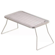 Tavolo pieghevole da campeggio, barbecue, griglia ultraleggera e portatile, 270 x 122 x 117 mm, per