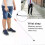 Folding Foldable Reflective Cane Crutch Portable Anti Shock Walking Stick Blind People Foldable Walking 1