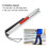Folding Foldable Reflective Cane Crutch Portable Anti Shock Walking Stick Blind People Foldable Walking 2
