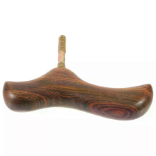Ergonomischer Holzstockgriff Ersatzknopf für Stock Handgemachtes Trekkingstöcke Zubehör Höhenverstellbar