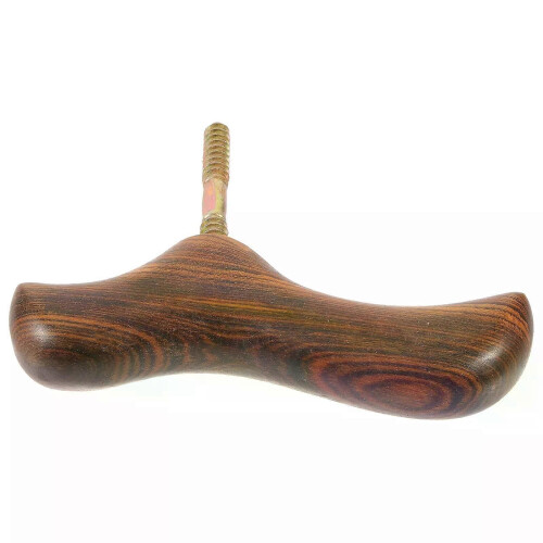 Ergonomic Wood Cane Handle Replacement Knob For Stick Handmade Trekking Poles Accessory Adjustable Height