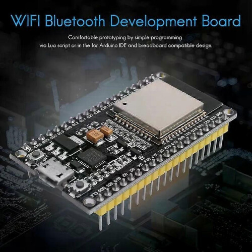 Módulo ESP32 Nodemcu WLAN Wifi Dev Kit C Placa de desarrollo con CP2102 Compatible con Arduino 2