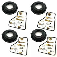 VOOR HONDA VF500C V30 MAGNA VF500F VF 500 Carburateur Membraan reparatiesets set 4x