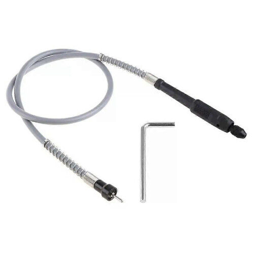Rallonge pour meuleuse rotative à arbre flexible + mandrin sans clé M8 pour Dremel