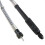 Rallonge pour meuleuse rotative à arbre flexible + mandrin sans clé M8 pour Dremel 3