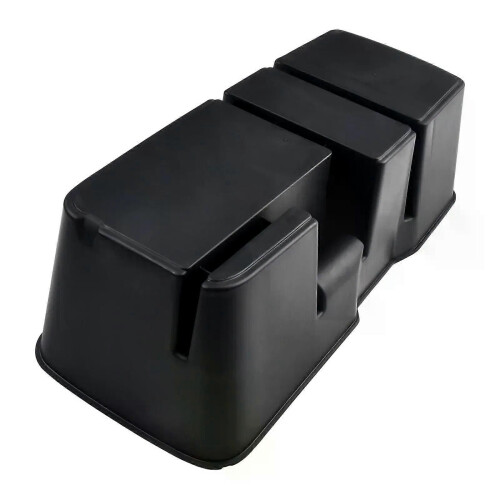 For Kia EV6 - Central Control Storage Box Car Armrest Bottom Storage Box ABS Black Interior Accessories