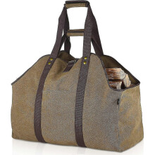 Cesta para leña extra grande Bolsa para leña