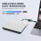 Unità esterna CD DVD +/-RW USB 30 e USB-C, lettore, scrittore e rimasterizzatore portatile per CD e 4