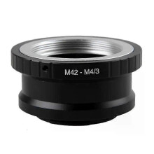 Voor M42 naar Micro 4/3 lensadapter M42-lensbevestiging naar Micro 4/3-camerabevestiging met deze adapter