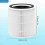 For TaoTronics TT-AP005 High-Efficiency Air Purifier Hepa Filter System 1 Pair X7XA 2