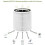 For TaoTronics TT-AP005 High-Efficiency Air Purifier Hepa Filter System 1 Pair X7XA 3