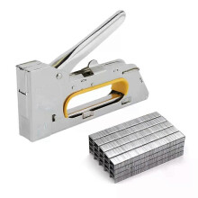 Möbelhefter 4/6/8 mm Hochleistungsklammern mit 2400 Stück Nägeln aus Edelstahl für die Holzbearbeitung
