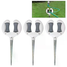 Gartenschlauchführung Nagel-Top-Roller Weiche Wasserrohrpositionierung Spitzkopf Rasenschlauchführung