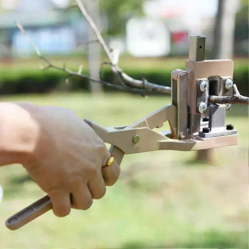 Garden Pruning Shears V-Cut Grafting Shears Pruner Scissors Cutting Tool For Grafting Fruit Tree Nursery 2