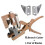 Garden Pruning Shears V-Cut Grafting Shears Pruner Scissors Cutting Tool For Grafting Fruit Tree Nursery 5