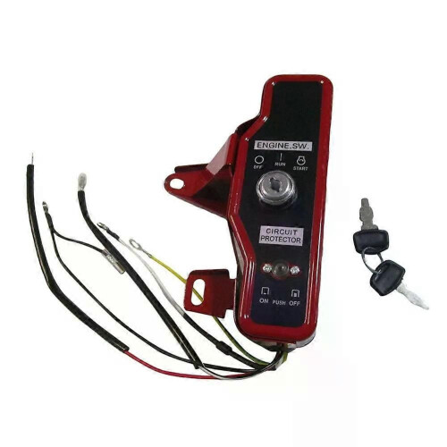 Gasoline Engine Water Pump F Electric Start Key Control Switch Control Box 168F/170F Tillage Engineering