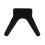 Generic V Shaped Boat Trailer Bow Stop Replace Wear Resistant Stable Rubber Roller Parts Accessories 3