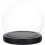 Glass Display Dome Cloche with Black Wood Base Decorative Display Dome Case Globe 1