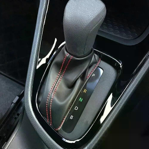 Glossy Black Central Gear Shift Panel Control Panel Decal Interior Modification for Toyota Yaris Cross 1