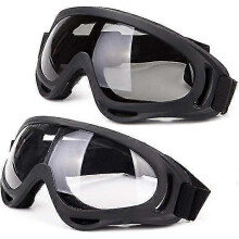Occhiali unisex antivento con protezione UV per sci, ciclismo, moto, motoslitta