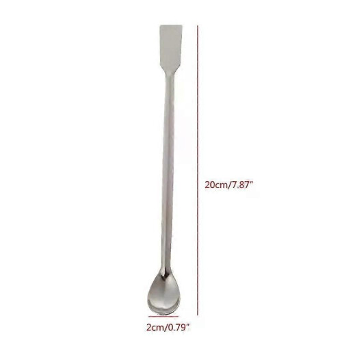 Gold Silver Melting Borax Long Handle Stainless Steel Spoon Long Stir Rod Tools 1
