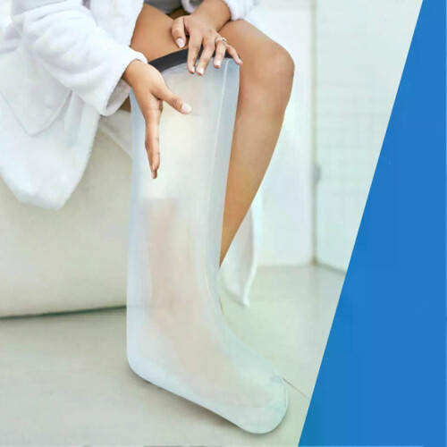 Housse de protection imperméable pour plâtre de jambe, protection pour plâtre de jambe, protection pour 2