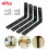 Heavy Duty Cast Iron L Shaped Wall Mounted Shelf Brackets Support Decor Home 4X 4