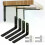 Heavy Duty Cast Iron L Shaped Wall Mounted Shelf Brackets Support Decor Home 4X 5