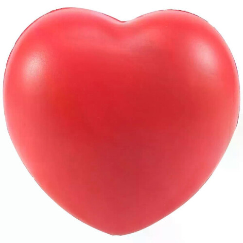 Herz-Stressabbauball Rot 2