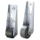 Heavy Duty Wheels Long Bracket Directional Wheel Side Mount Casters Smooth & Quiet Rolling Casters For 1