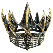 Gothic-Kronen für Damen und Herren: Tiara, Königin, König, Krone, Hexenhaar, Kopfbedeckung, Kopfbedeckung,