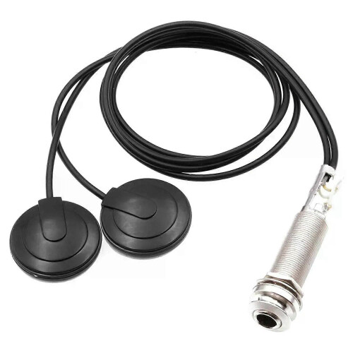 Gitarr pickuper Akustisk elektrisk piezoomvandlare Mikrofonkontakt för gitarr violin Ukulele mandolin 2